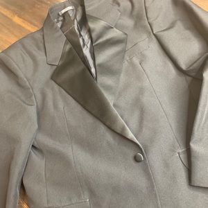 Men’s black dress coat